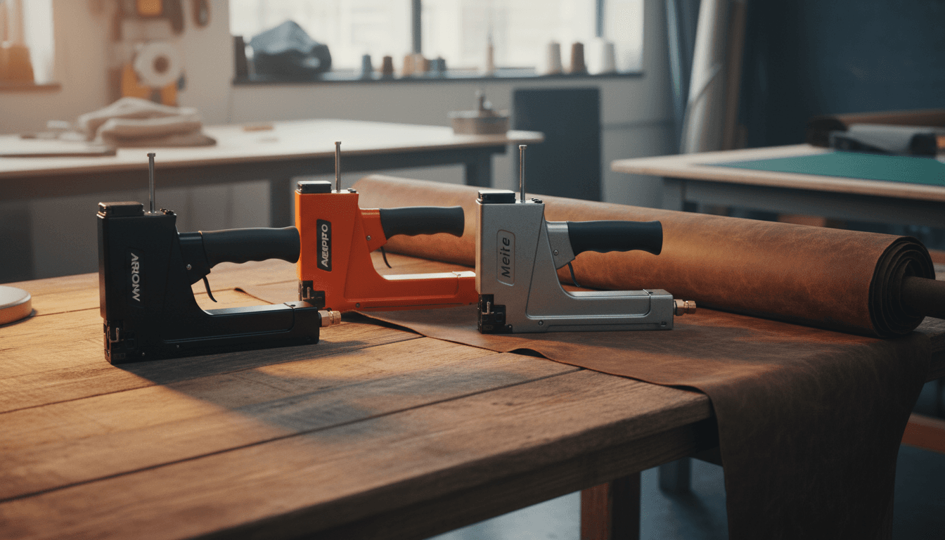 Best Budget Pneumatic Upholstery Staplers Under $75