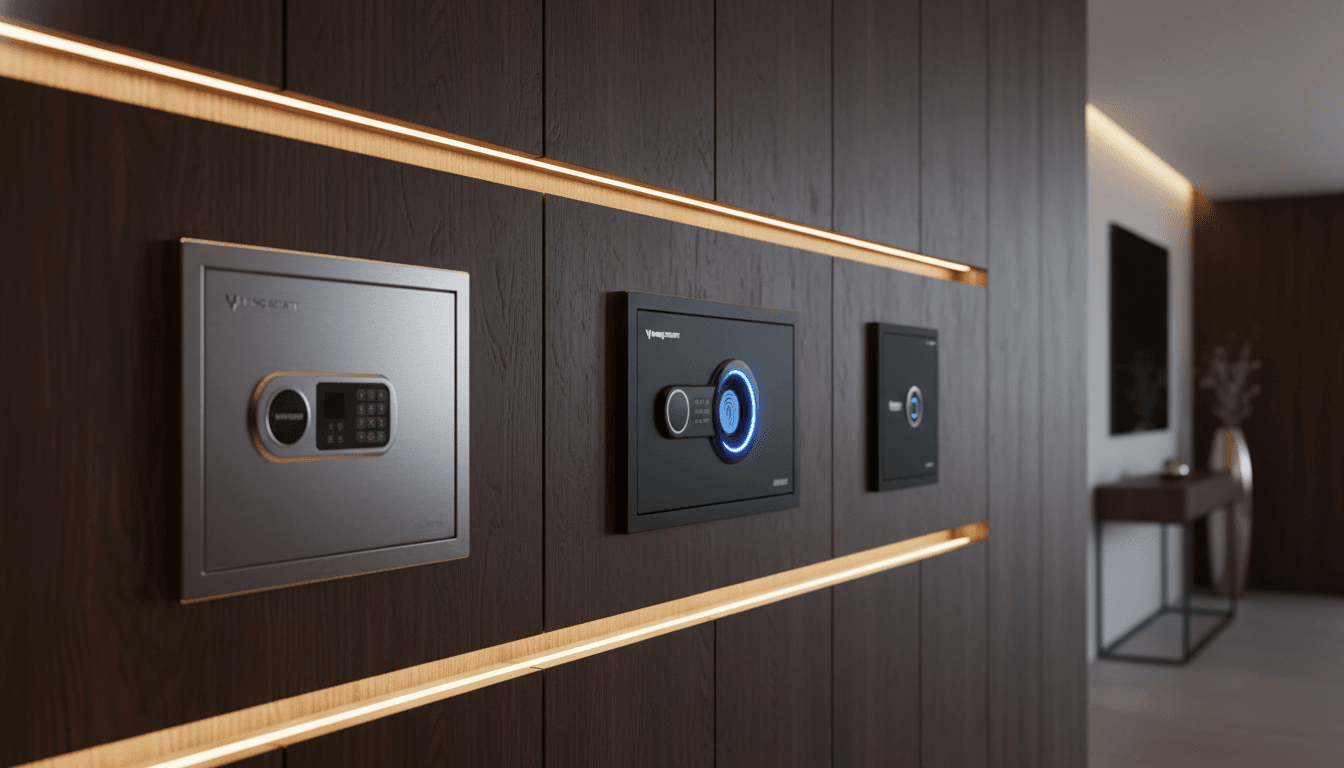 Best Wall Safes with Biometric Fingerprint Access