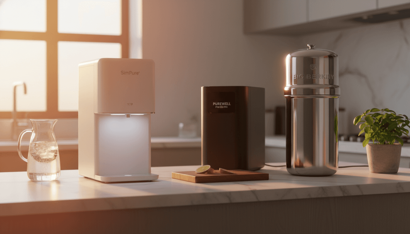 Best Countertop and Portable Water Purifiers (No‑Plumbing Required)