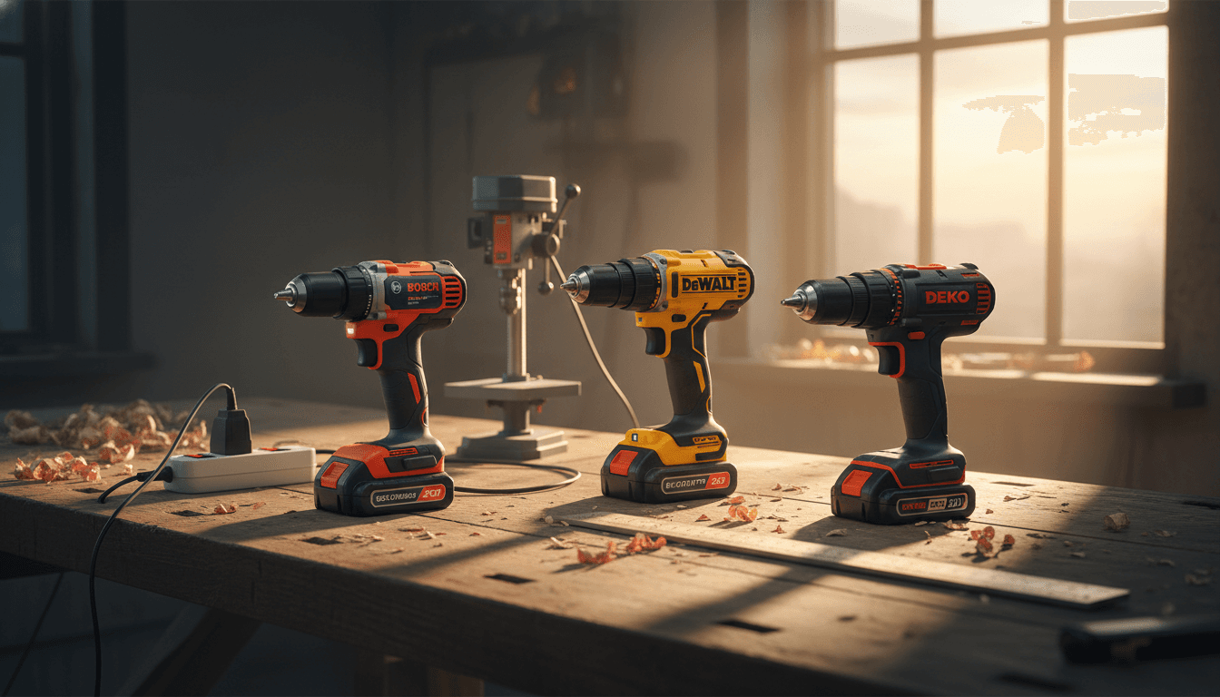 Best Drill Sets with Brushless Motor