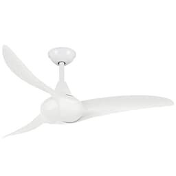 Minka-Aire Wave White