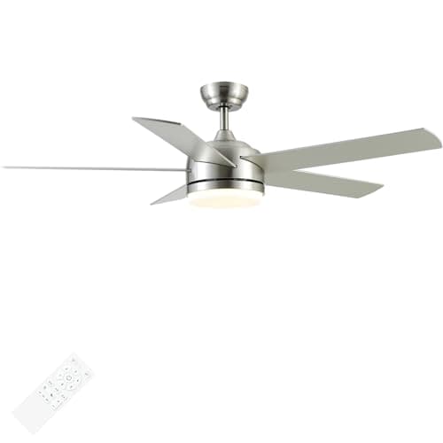 Yuhao 52-inch Brushed Nickel