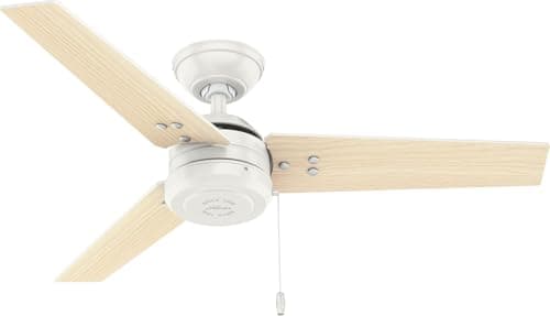 Hunter Cassius 44-inch White