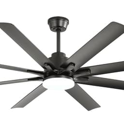Sofucor 66-inch Ceiling Fan Black