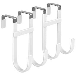 FYY Over The Door Hooks White