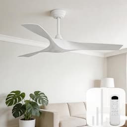 Sofucor 52-inch Ceiling Fan White
