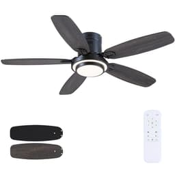 Hounberi Low Profile Ceiling Fan Black