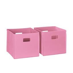 RiverRidge Storage Bins Pink