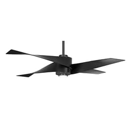 Minka-Aire Artemis IV 64-inch Matte Black
