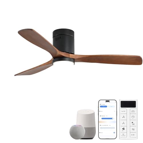 Sofucor 52-inch Ceiling Fan Black