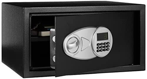 Amazon Basics 1 Cu Ft Safe Black
