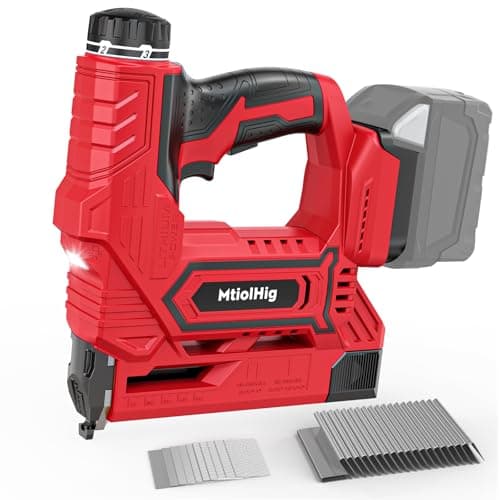 MtiolHig 2-in-1 Cordless Brad Nailer (Milwaukee)