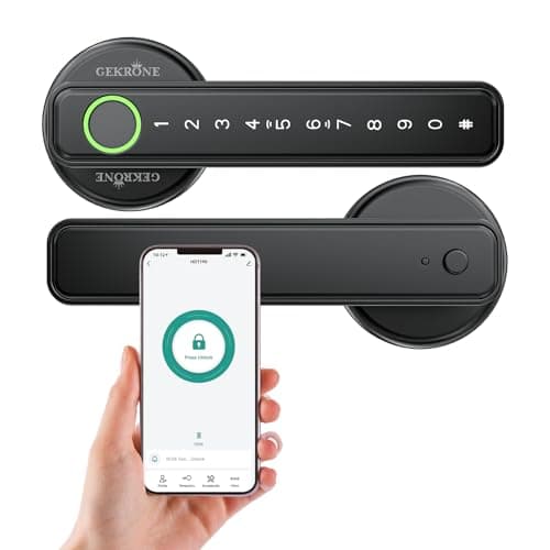 Gekrone Fingerprint Smart Lever Lock