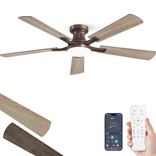 Zmishibo 52-inch Ceiling Fan with Light