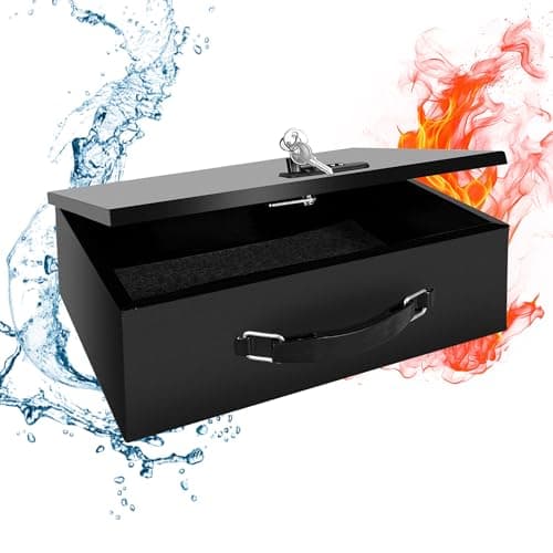 Yiyitools Fireproof Lock Box
