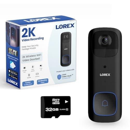 Lorex 2K Wireless Doorbell Camera