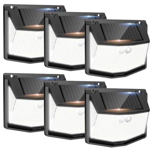 Tecknet Solar Security Lights