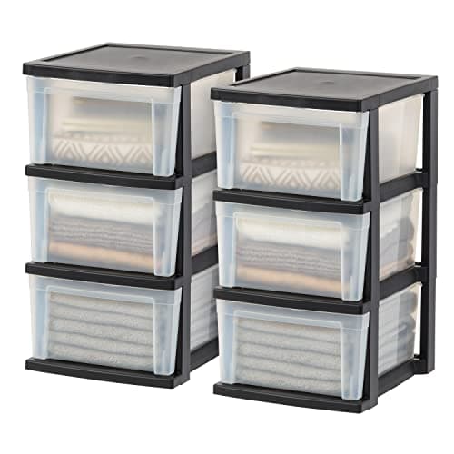 IRIS USA 3-Drawer Storage Dresser