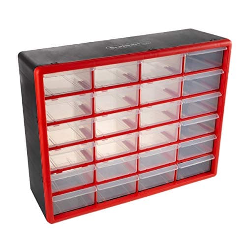 Stalwart 24-Drawer Storage Organizer