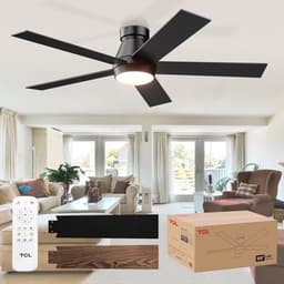 TCL 52-inch Ceiling Fan Black