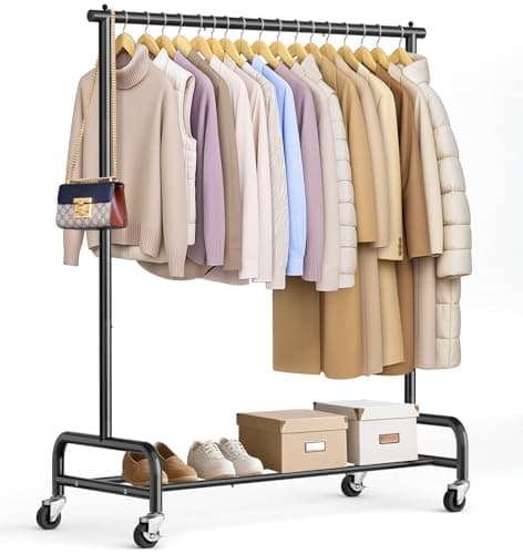 Sleeping Lamb Heavy Duty Clothes Rack
