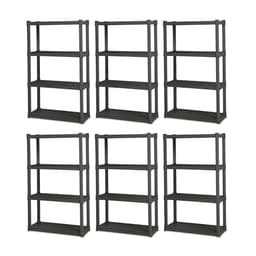 Sterilite 4 Shelf Unit