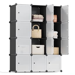 SONGMICS Cube Storage Organizer Black