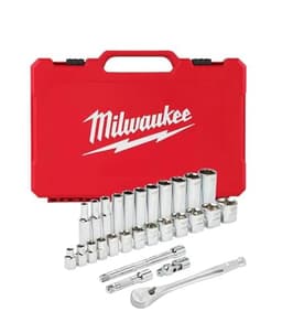 Milwaukee Ratchet-Socket Set SAE 3 48