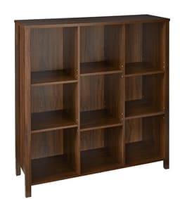 ClosetMaid 9-Cube Organizer Dark Chestnut