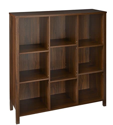 ClosetMaid 9-Cube Organizer Dark Chestnut