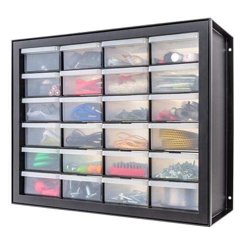 IRIS USA 24-Drawer Storage Drawers