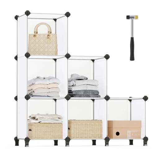 SONGMICS Cube Storage Organizer White