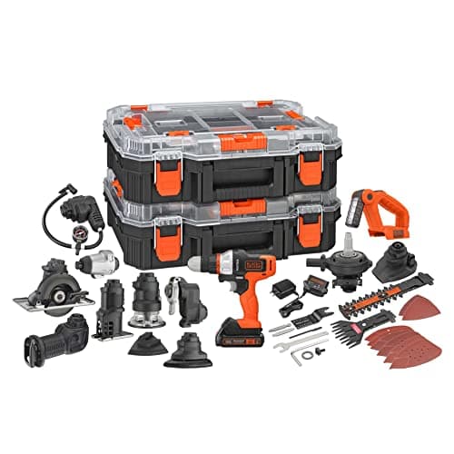 BLACK+DECKER MATRIX 20V MAX Power Tool Kit Black