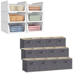 Lifewit Storage Cubes Gray