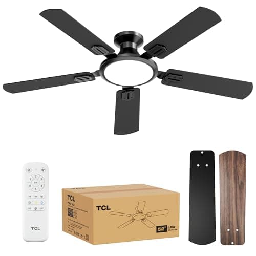 TCL 52-inch Ceiling Fan Black