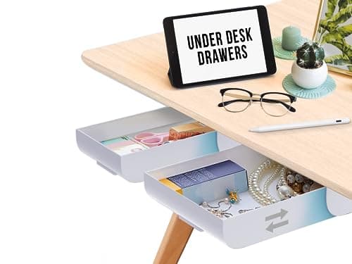 Desk Oasis Under Desk Drawer Organizer