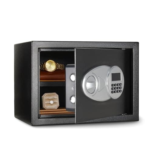 Amazon Basics 0.5 Cu Ft Safe Black