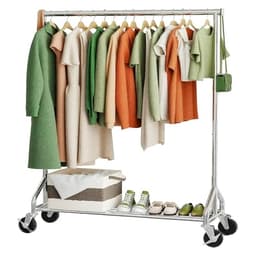 Ekisemio Rolling Clothes Rack