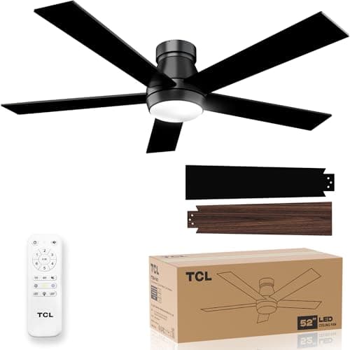 TCL 52-inch Ceiling Fan Black