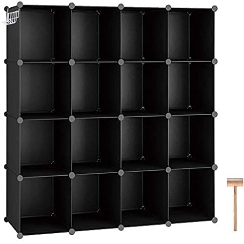 C&AHOME Cube Storage Organizer Black