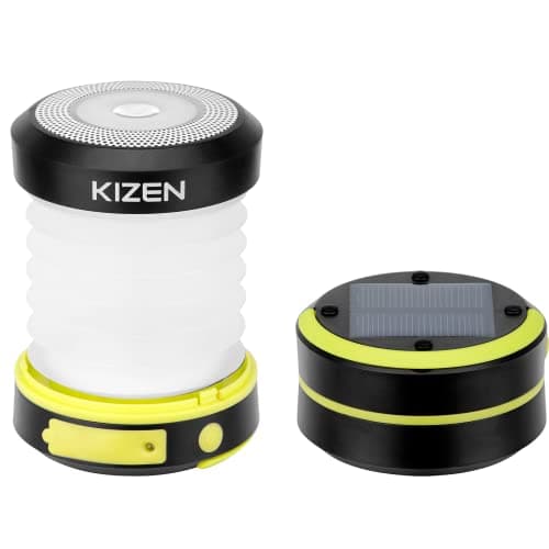 Kizen Solar Lantern Yellow