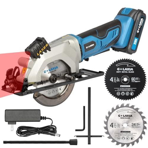G Laxia Mini Circular Saw Blue