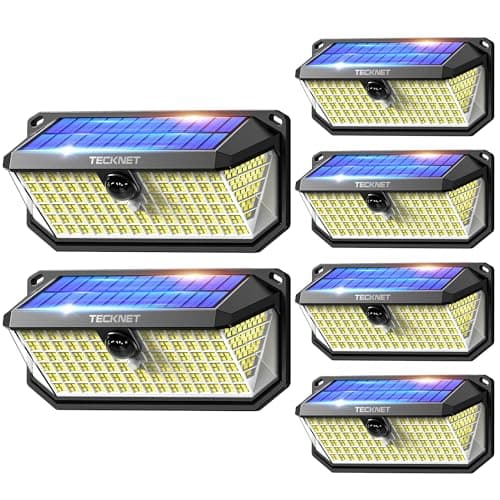 Tecknet Solar Security Lights
