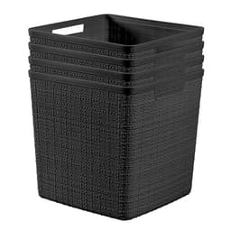 Curver Storage Baskets Black