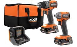 Ridgid 18V SubCompact 2-Tool Combo Kit
