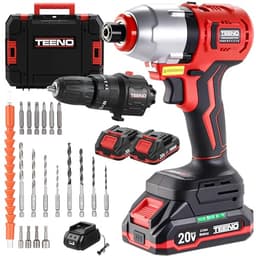 Teeno Cordless Drill and Impact Driver