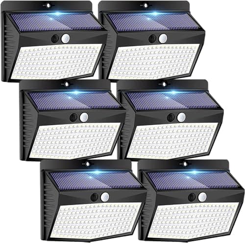 Peasur Solar Security Lights