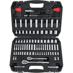 Amazon Basics 123-Piece Mechanic's Tool Socket Set