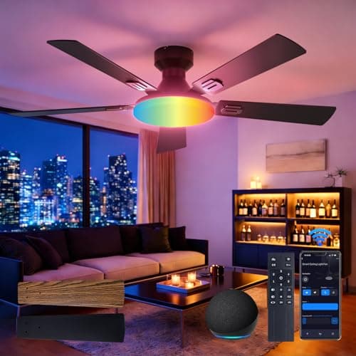 Amico Ceiling Fan Black