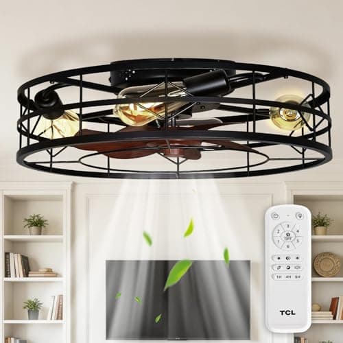 TCL 24-inch Caged Ceiling Fan